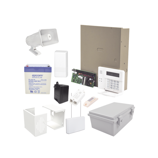 Kit de Inicio para Alarma Vecinal con botón de Largo Alcance