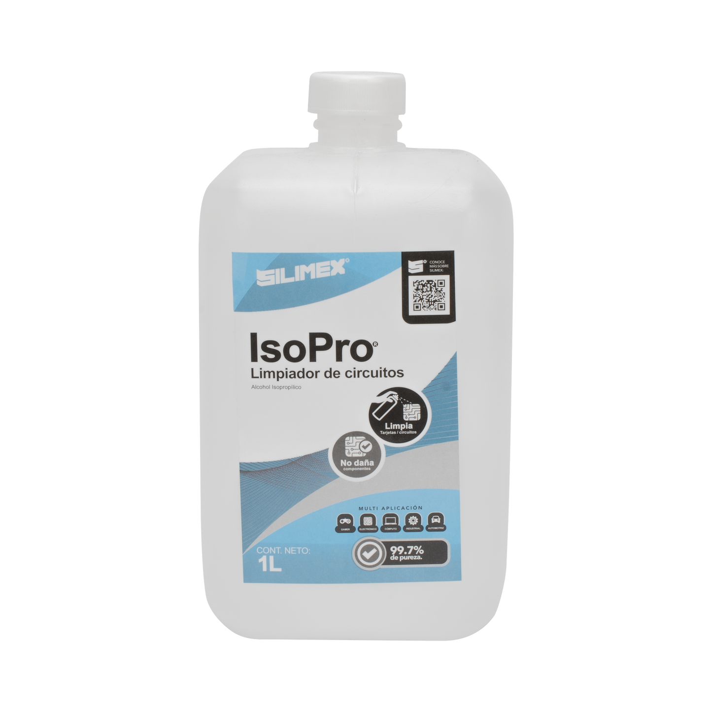 Alcohol Isopropilico Envase De 1 Lt Silimex