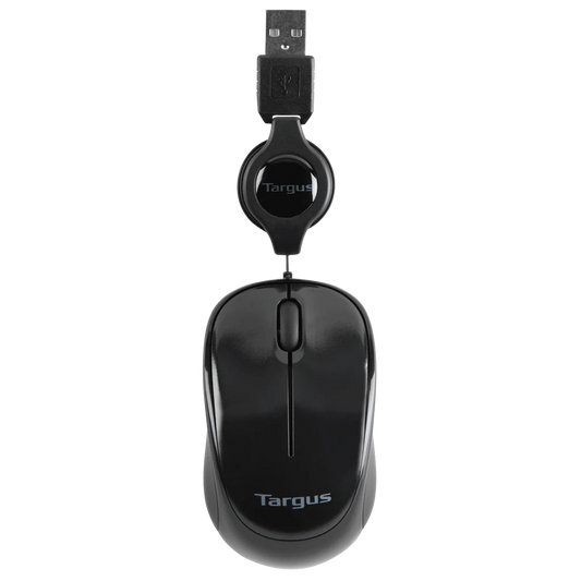 Mouse Optico Targus Amu75us, Compacto, Usb, Color Negro