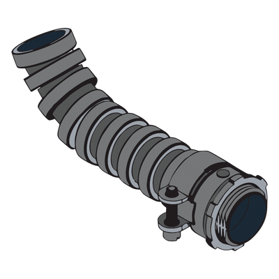 Tubo Flexible De 1/2" (13 Mm) En Acero Galvanizado / Rollo Con 20 M.