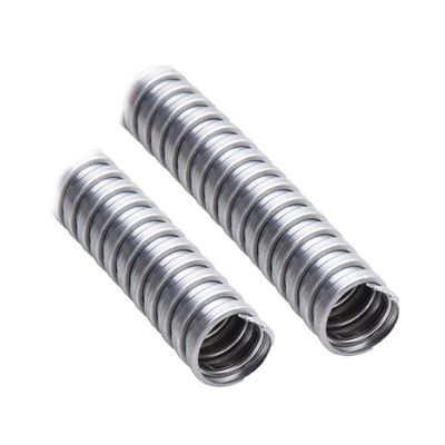 Tubo Flexible De 3" (75mm) En Acero Galvanizado. Rollo Con 10 M.