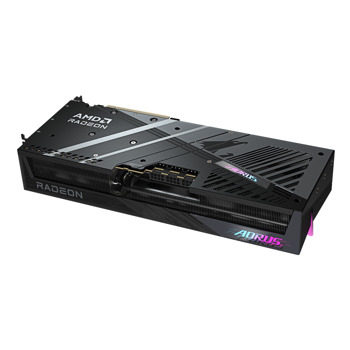 Tarjeta De Video Gigabyte Gv-r9070xtaorus E-16gd / Radeon Rx 9070 Xt / 16 Gb Gddr6 / Pcie 5.0 / Gamer