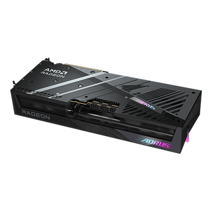 Tarjeta De Video Gigabyte Gv-r9070xtaorus E-16gd / Radeon Rx 9070 Xt / 16 Gb Gddr6 / Pcie 5.0 / Gamer