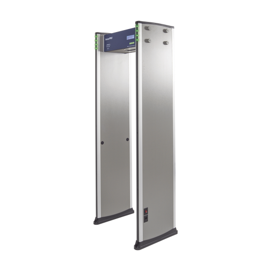 Detector De Metales De 18 Zonas/ Uso En Interior/programación Con Control Remoto / Contador De Personas