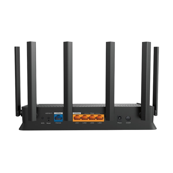 Router Wifi 6 Doble Banda Ax 1800 Mbps /  Mu-mimo Y Ofdma / 1 Puerto Wan 10/100/1000 Mbps / 4 Puertos Lan 10/100/1000 Mbps / 4 Potentes Antenas / Compatible Con Easymesh