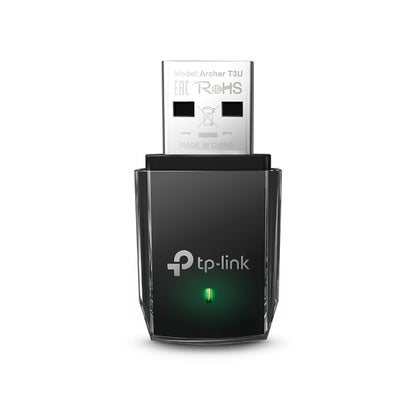 Tarjeta De Red | Tp-link | Archer T3u | Usb | Dual Band | Ac 1300 | 5ghz 867mbps | 2.4ghz 400mbps | TamaÑo Mini