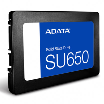 Unidad De Estado Solido Ssd Interno Adata Su650 512gb 2.5 Sata3 Lect. 520 Escrit. 450 Mbs 7mm Pc Laptop Minipc Sin Bracket 3dnand Asu650ss-512gt-r