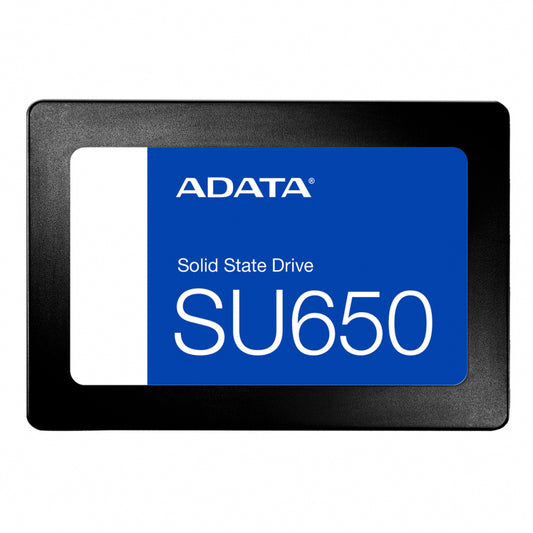 Unidad De Estado Solido Ssd Interno Adata Su650 512gb 2.5 Sata3 Lect. 520 Escrit. 450 Mbs 7mm Pc Laptop Minipc Sin Bracket 3dnand Asu650ss-512gt-r
