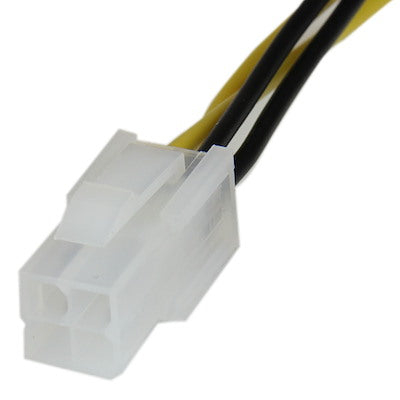 Cable De 20cm De Extension Alargador Fuente Alimentacion Corriente Tarjeta Madre Cpu Atx12v 4 Pines P4 - Macho A Hembra - Startech.com Mod. Atxp4ext