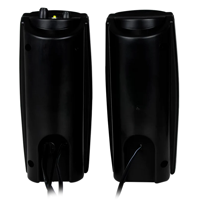 Bocinas Acteck Ax-2500 / Alambrica / Conector 3.5 Mm / Sonido Estereo 2.0 / 3 W / Negro / Aubo-014