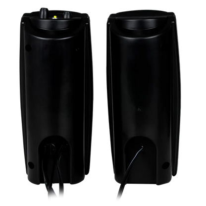 Bocinas Acteck Ax-2500 / Alambrica / Conector 3.5 Mm / Sonido Estereo 2.0 / 3 W / Negro / Aubo-014