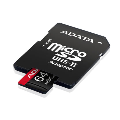 Memoria Adata Micro Sdxc/sdhc 64gb Uhs-i Videovigilancia 24/7 100mb/80mb 4k Clase 10 U3 V30 A2 C/adaptador (ausdx64gui3v30sha2-ra1)