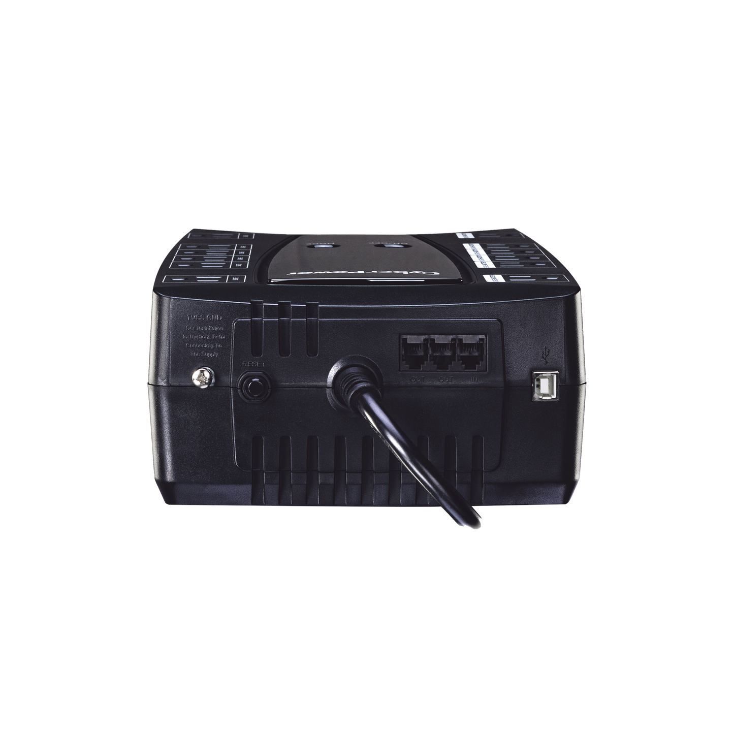 No Break Cyberpower (avrg900lcd) 900va /480w, Interactivo, Torre ,12 × Nema 5-15r, 6 Respaldo Y 6 SupresiÓn, 3 AÑos De GarantÍa, Incluyendo BaterÍa..