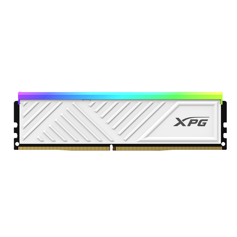 Memoria Xpg Spectrix D35g Udimm Ddr4 16gb Pc4-25600 3200mhz Cl16 288pin 1.35v Rgb Con Disipador Pc/gamer Color Blanco Ax4u320016g16a-swhd35g