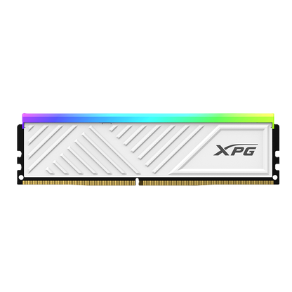 Memoria Xpg Spectrix D35g Udimm Ddr4 16gb Pc4-25600 3200mhz Cl16 288pin 1.35v Rgb Con Disipador Pc/gamer Color Blanco Ax4u320016g16a-swhd35g