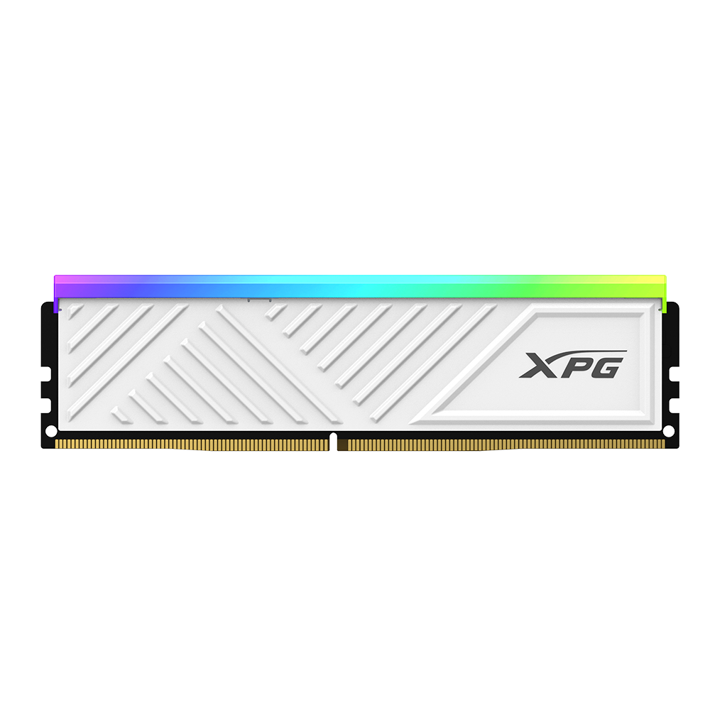 Memoria Xpg Spectrix D35g Udimm Ddr4 16gb Pc4-25600 3200mhz Cl16 288pin 1.35v Rgb Con Disipador Pc/gamer Color Blanco Ax4u320016g16a-swhd35g