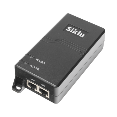 Inyector Poe Pasivo, 1 Gbps, 60 W, 55 Vcc, 100-240 Vca, Cable Ca