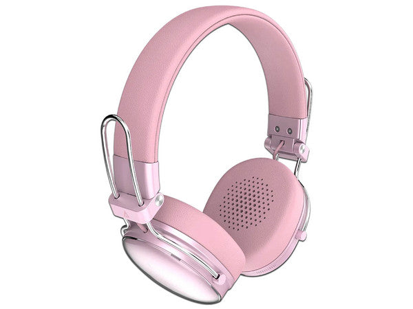 Audifonos Acteck Luxe Chic Hp710 / Diadema / Inalambricos / Bt 5.4 / Microfono Omnidireccional / 20 Hz A 20 Khz / Bateria 30 Hrs / Cancelacion De Ruido Hibrido / Rosa / Ac-940900