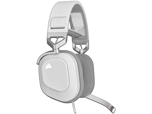 Auriculares Premium Para Juegos Con Sonido Envolvente 7.1 Corsair Hs80 Rgb Usb,/blanco (ca-9011238-na)