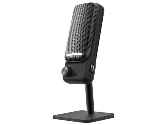 Micrófono Nzxt Capsule Elite / Negro/ High Resolution / Ideal Para Streaming / Compatible Con Nzxt Cam / Adjustable Stand / Ap-pumic-b1