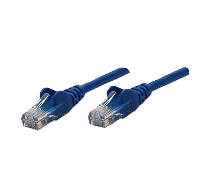 Cable Patch,intellinet,318129, 0.5m 1.5f Cat 5e Utp Azul