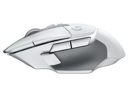 Mouse Gaming Logitech G502 X Lightspeed Blanco Inalambrico Lightforce Con Bateria Recargable