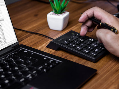 Teclado Acteck Inspire Tn220 / Numerico / Alambrico Usb / 19 Teclas / Negro / Ac-932622