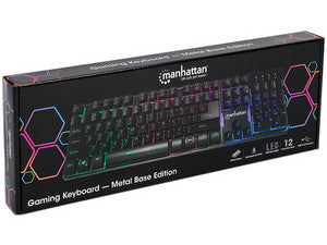 Teclado Gaming,manhattan,178457, Usb 19 Teclas Multimedia, C/luz