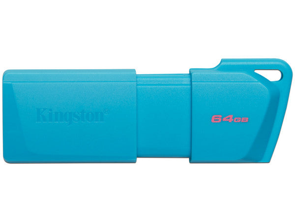 Memoria Flash Usb Kingston Data Traveler Exodia 64gb Gen 1 3.2 Tipo A Turquesa Neon (kc-u2l64-7lb)
