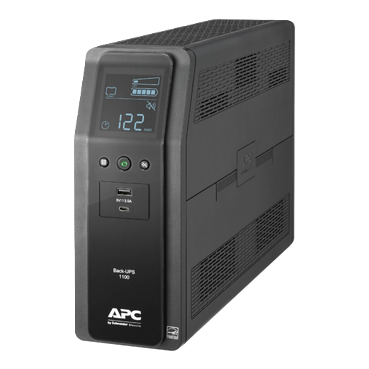 Unidad Back Ups Pro Br 1100 Va, 10 Tomas De Salida, 2 Puertos Usb De Carga, Avr, Interfaz Lcd, Lam// Sustituye Al Back Ups Br1000g