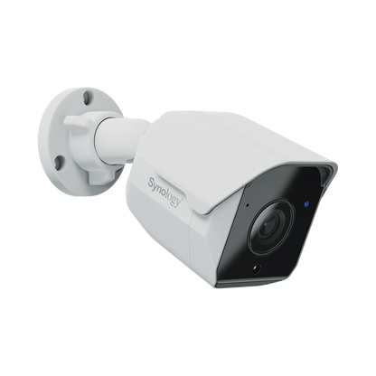 Cámara De Vigilancia Bc500 | 5 Megapíxeles (2880x1620) | Lente 2.8 Mm (110° H) | Visión Nocturna 30 Mts | Ip67 | Ia Para Detección De Personas Y Vehículos | Compatible Con Surveillance Station | Almacenamiento En Mic