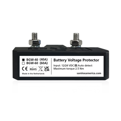 Protector de Baterías 12/24V a Prueba de Agua 40 A