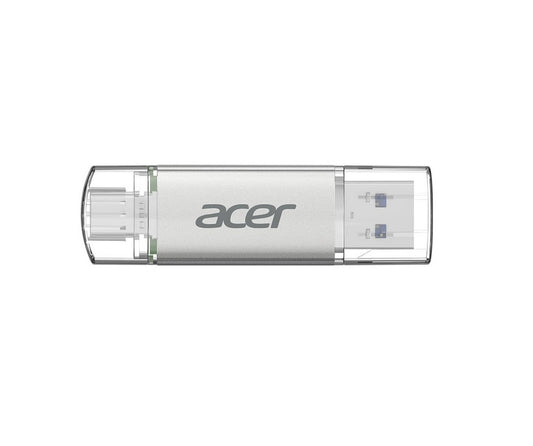 Memoria Usb 32gb Ut300 Acer 3.2 Lect. 150mb/s Escrit. 90mb/s Dual Usb-a/ Usb-c  Bl.9bwwa.588