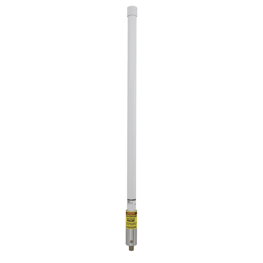 Antena omnidireccional de fibra de vidrio 900 MHz.