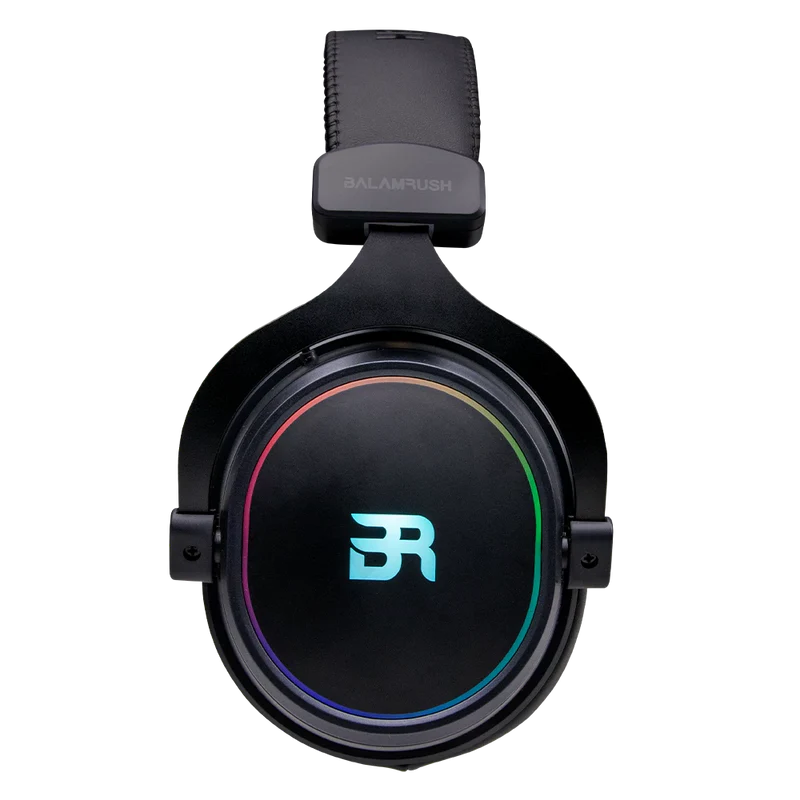 Audifonos Gamer Balam Rush Orphix Hs980 / Diadema Usb / Rgb / Inmersivos / Sonido Envolvente 7.1 / Microfono Flexible / Negro / Br-922982