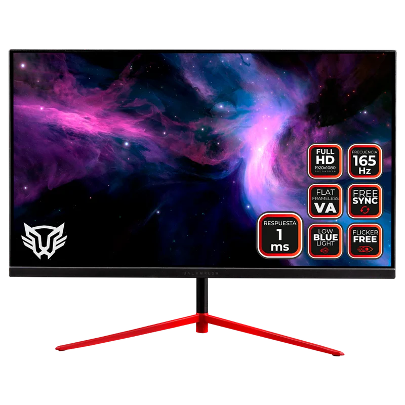 Monitor Gamer Balam Rush Ultra Odyssey Mtx24g / Gaming Led / 23.8 Pulgadas / Hdmi + Dp / Full Hd / 1920x1080 / Negro / Br-932417