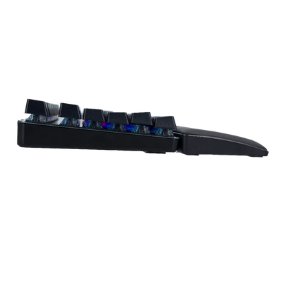 Teclado Gamer Balam Rush Dominate Gkx775 / Alambrico Optomecanico / Rgb / Antighosting / ReposamuÑecas / Programable / Multimedia / Win -linux -mac -xbox One -ps4 / 117 Teclas / Negro / Br-932691