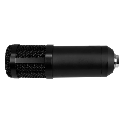 Microfono Gamer Balam Rush Stelar Mc970 / Usb / Puerto Xlr / Unidireccional / Con Soporte De Brazo / Filtro Anti Pop / Rotacion 360 / Negro / Br-932967