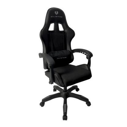 Silla Gamer Balam Rush Power Rush V2 Black Edition / Inclinacion 135 Grados / Tela Y Piel Sintetica / Max 120 Kg / Cojin Lumbar / Piston Clase 3 / Reposabrazos Fijo / Negro / Br-934534