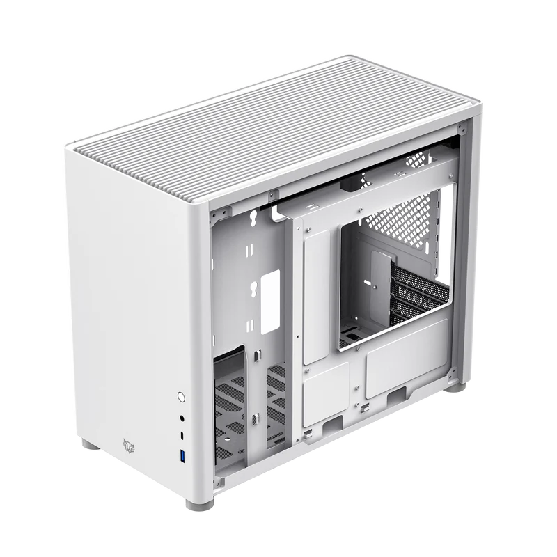 Gabinete Balam Rush Eris Frost Gi985/ Micro Torre / Micro Atx, Mini-itx / Panel Cristal Templado/ Metal/ Blanco/ Br-935647