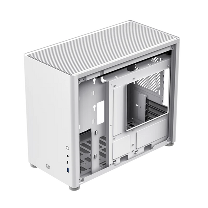Gabinete Balam Rush Eris Frost Gi985/ Micro Torre / Micro Atx, Mini-itx / Panel Cristal Templado/ Metal/ Blanco/ Br-935647
