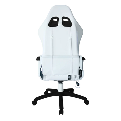 Silla Gamer Balam Rush Lightning Frost / Iluminacion Led Rgb / Cojines Ajustables / Piston Clase 4 / Max 120 Kg / Inclinacion 90° A 180° / Control 356 Modos / Blanco / Br-935920