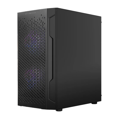 Gabinete Gamer Balam Rush Artic Gi725 / Mini Torre / Micro Atx, Mini Itx / Ventilador Rgb / Panel Cristal Templado, Metal / Negro / Br-936118