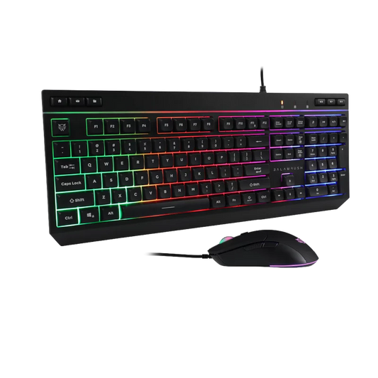 Kit Gamer Balam Rush Squad Master Plus Ktm555 / Teclado Y Mouse / Alambrico Multimedia / Ergonomico / Win -mac -ios -android / Retroiluminado / 115 Teclas / 7200 Dpi / 6 Botones Scroll / Br-936286