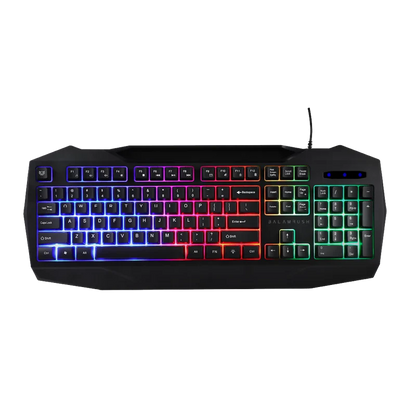 Kit Teclado Y Mouse Balam Rush Squad Master Ktm333 / Multimedia / Ergonomico / Alambrico / Iluminacion Arcoiris / Membrana / 3200 Dpi / Windows - Mac - Ios -android / Br-936293