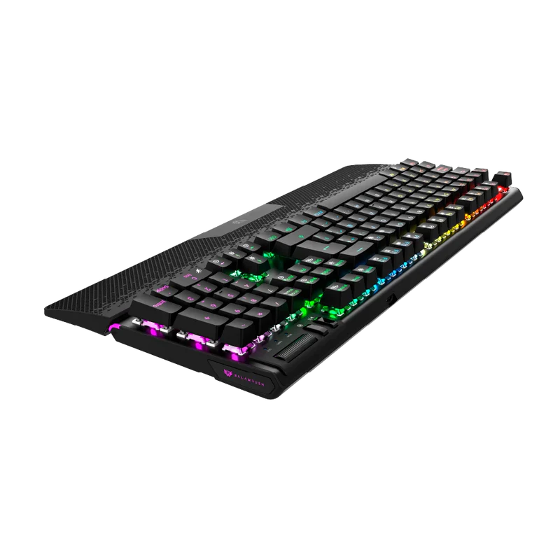 Teclado Gamer Balam Rush Dominate Expert Gk979 / Mecanico / Alambrico / Multimedia / Iluminacion Rgb / Anti-ghosting / 105 Teclas/ EspaÑol / Negro / Br-936781