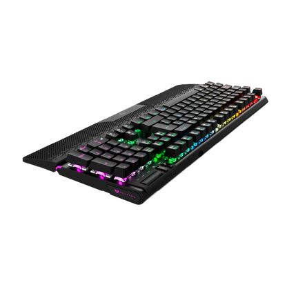 Teclado Gamer Balam Rush Dominate Expert Gk979 / Mecanico / Alambrico / Multimedia / Iluminacion Rgb / Anti-ghosting / 105 Teclas/ EspaÑol / Negro / Br-936781
