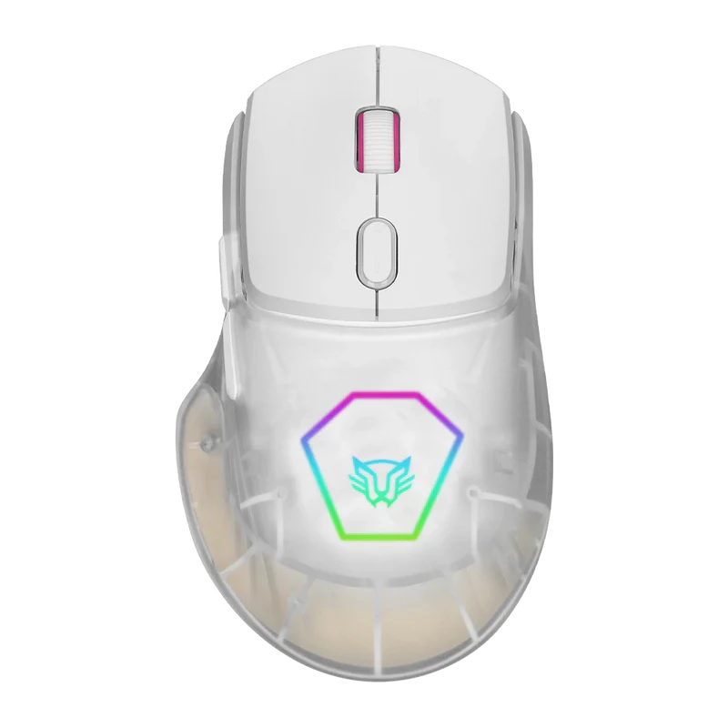 Mouse Gamer Balam Rush Speeder Match Mg959 / Alambrico Usb / 7 Botones Scroll / Optico / 12800 Dpi Ajustables / Rgb / Caratulas Intercambiable / Extension De Cubiertas / Blanco / Br-936835