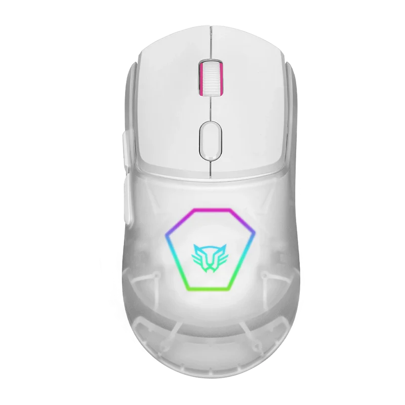 Mouse Gamer Balam Rush Speeder Match Mg959 / Alambrico Usb / 7 Botones Scroll / Optico / 12800 Dpi Ajustables / Rgb / Caratulas Intercambiable / Extension De Cubiertas / Blanco / Br-936835