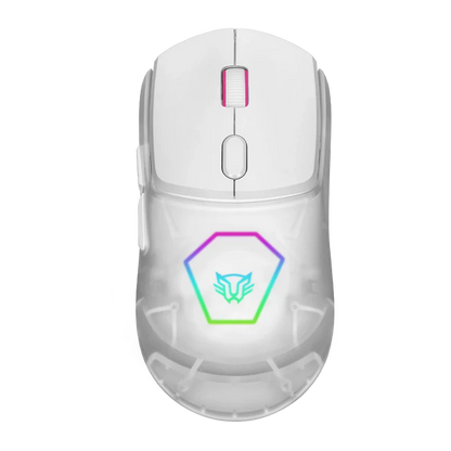 Mouse Gamer Balam Rush Speeder Match Mg959 / Alambrico Usb / 7 Botones Scroll / Optico / 12800 Dpi Ajustables / Rgb / Caratulas Intercambiable / Extension De Cubiertas / Blanco / Br-936835